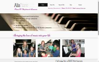 Alia Piano website
