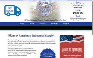 Amesbury Industrial Supply Co. Inc. website