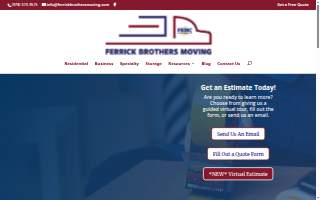 Ferrick Brothers Moving Co website