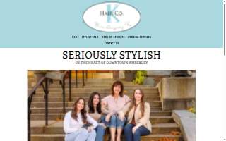 Hair Company K website