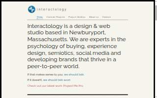 Interactology website