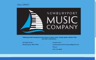 Newburyport Music Company website
