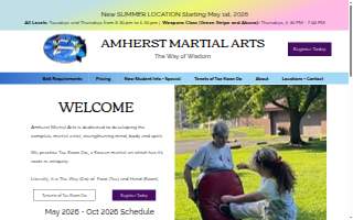 Amherst Martial Arts website