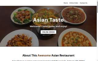 Asian Taste website