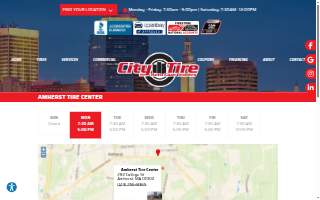 City Tire - Amherst website