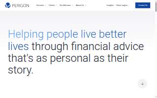 Perigon Wealth Management, formerly Stakeholders Capital website