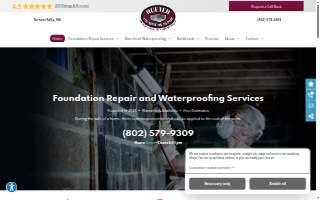 Rueter Foundation Repair of Amherst website
