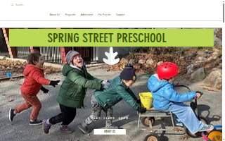 Spring Street Preschool website