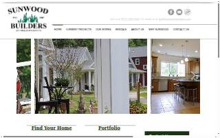Sunwood Builders website