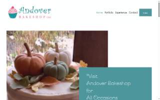 Andover Bake Shop website