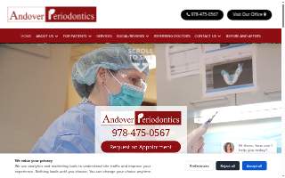 Andover Periodontics (Dr. Maria Dona & Dr. Sheila E. Tucker) website