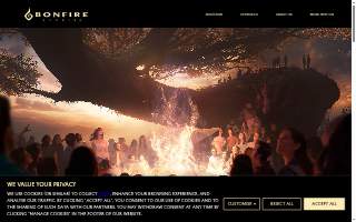 Bonfire Studios website