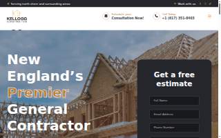 Kellogg Construction website