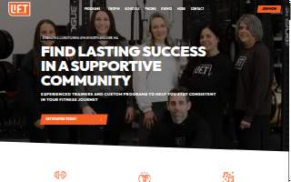 LIFT Get Fit LLC website