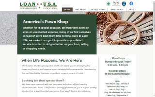 Loan USA of Andover website
