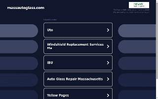 Mass Auto Glass of Andover website