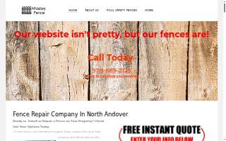 Mvalley Fence of Andover website