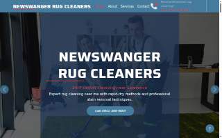Newswanger Rug Cleaners of Andover website