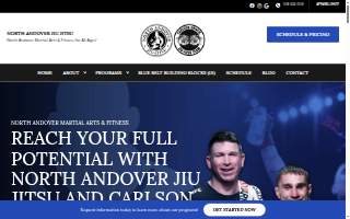 North Andover Jiu Jitsu website
