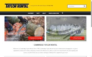 Cambridge Taylor Rental website