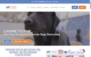 CaNine to Five, LLC website