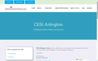 Cooperative Elder Services - Arlington Center website
