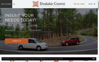 Doukakis-Corsetti Insurance Agency Inc. website