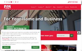 Fish Window Cleaning of Arlington website