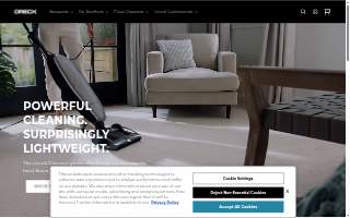 Oreck Vacuum Center Authorized Miele Sales And Repair Dealer website