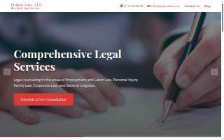 Petkov Law, LLC website