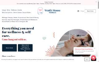 Water House Wellness website
