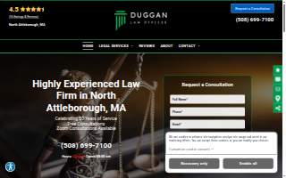 Duggan Law Offices website