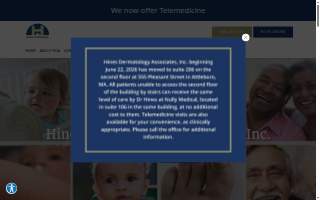 Hines Dermatology Associates Inc. website