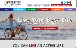 Houghton Physical Therapy & Wellness Center of Attleboro website