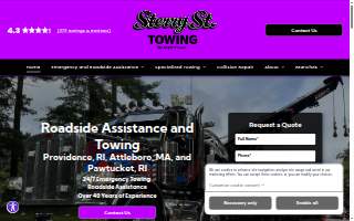 Sterry Street Towing of Attleboro website