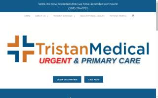 Tristan Medical Urgent Care Center North Attleboro website