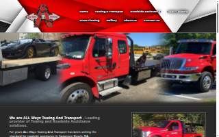 Allwayz Towing & Recovery of Romulus website