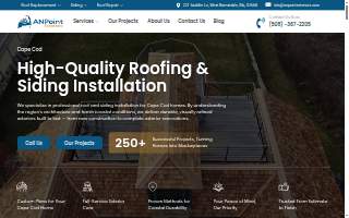ANPoint Exteriors website