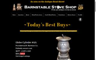 Barnstable Stove Shop website