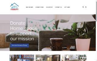 Cape Abilities Thrift website