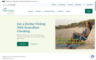 Cape & Coast Bank website
