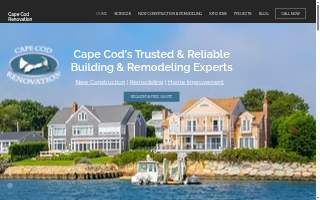 Cape Cod Renovation website