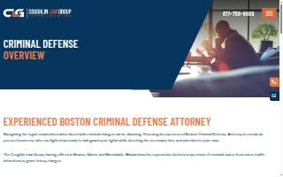 Coughlin Law | Criminal & DUI Defense of Barnstable website