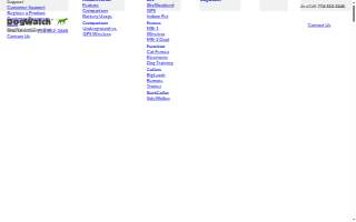 DogWatch of Cape Cod website