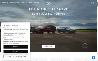 Mazda Cape Cod Service Center website