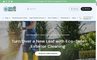 Wash Safe Cape Cod Home Services: Eco-Safe Roof Cleaning & Power Washing of Barnstable website