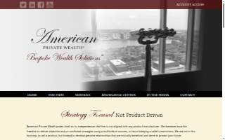 American Private Wealth of Bedford website
