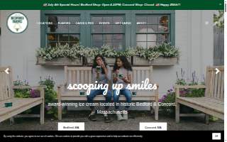 Bedford Farms Ice Cream website