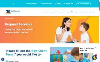 Bierman Autism Centers - Bedford website