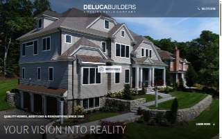 DeLuca Builders website